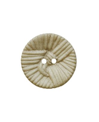 polyamide button round shape ball-of-yarn-look  2 holes - Size: 25mm - Color: light green - Art.No.: 375111