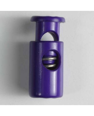 cord stopper with spring - Size: 28mm - Color: lilac - Art.No. 280518