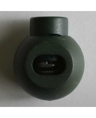Cord stopper - Size: 20mm - Color: green - Art.No. 280809