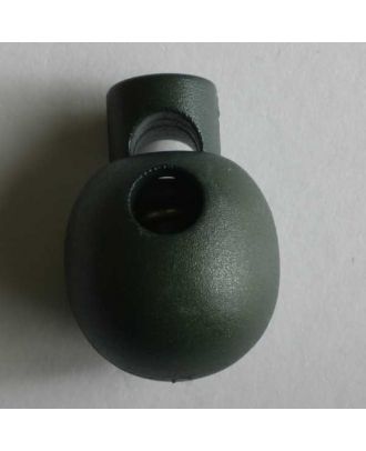 Cord stopper - Size: 18mm - Color: green - Art.No. 260983