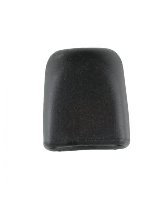cord end - Size: 15mm - Color: black - Art.No. 221864