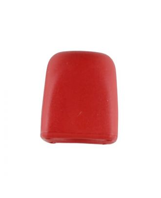 cord end - Size: 15mm - Color: red - Art.No. 221875