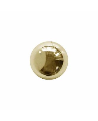 full metal button round shape with shank - Size: 11mm - Color: gold - Art.No.: 261497