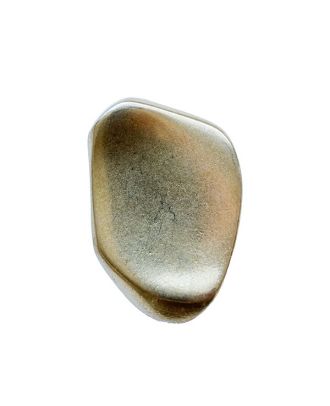 full metal button special shape with shank - Size: 30mm - Color: gold - Art.No.: 420110