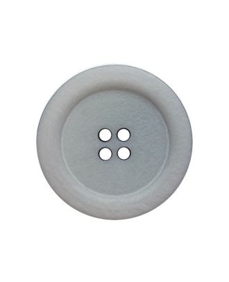 polyester button round shape with matt surface and 4 holes - Size: 28mm - Color: blue - Art.No.: 385101